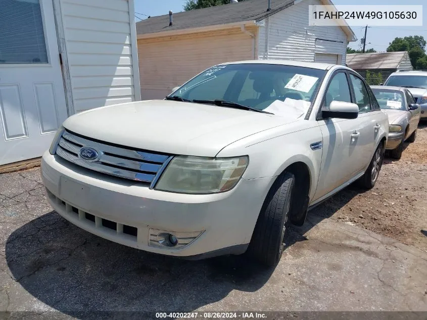 2009 Ford Taurus Sel VIN: 1FAHP24W49G105630 Lot: 40202247