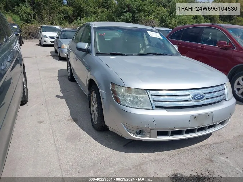 2009 Ford Taurus Sel VIN: 1FAHP24W69G104530 Lot: 40229531