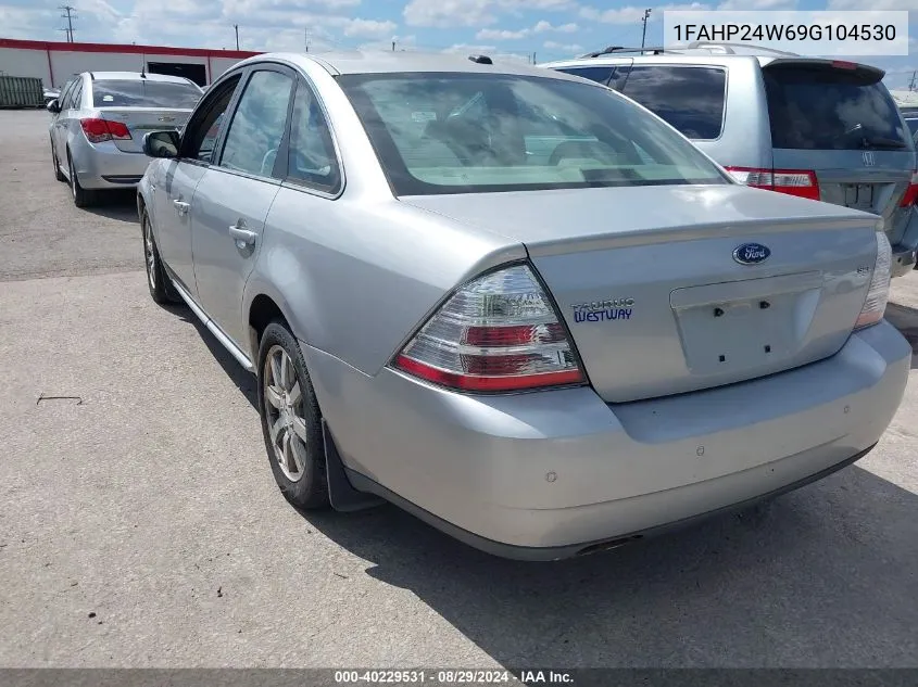 2009 Ford Taurus Sel VIN: 1FAHP24W69G104530 Lot: 40229531