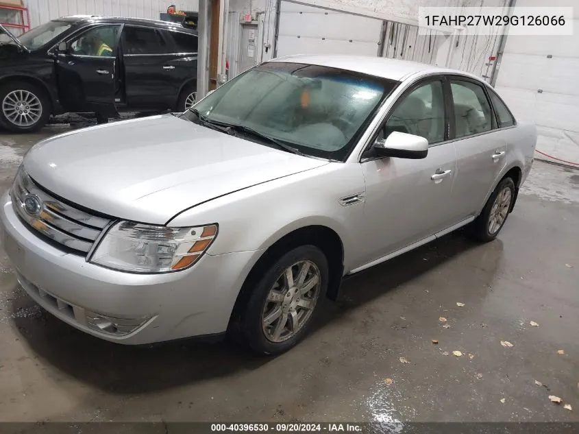 2009 Ford Taurus Sel VIN: 1FAHP27W29G126066 Lot: 40396530