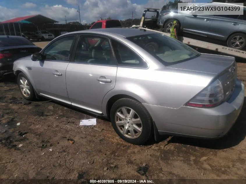 2009 Ford Taurus Se VIN: 1FAHP23WX9G104399 Lot: 40397805