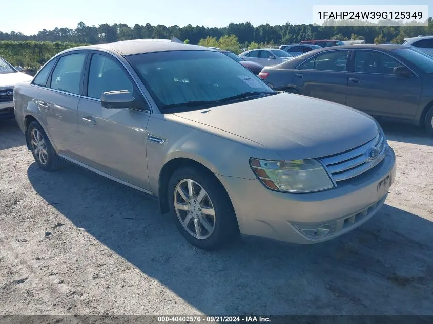 2009 Ford Taurus Sel VIN: 1FAHP24W39G125349 Lot: 40402576