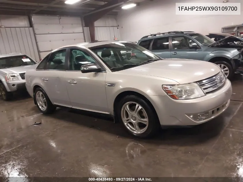 2009 Ford Taurus Limited VIN: 1FAHP25WX9G109700 Lot: 40438493