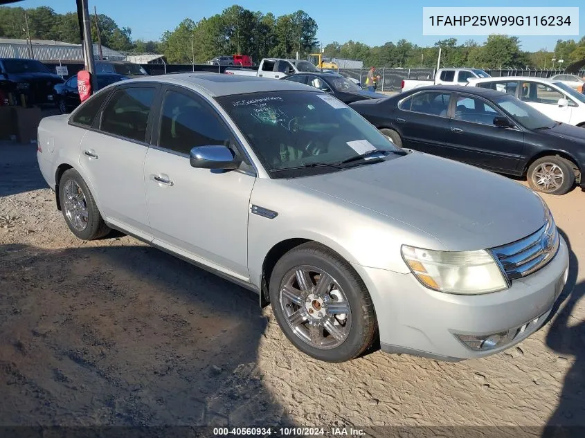 2009 Ford Taurus Limited VIN: 1FAHP25W99G116234 Lot: 40560934