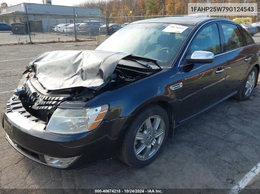 2009 Ford Taurus Limited VIN: 1FAHP25W79G124543 Lot: 40674215