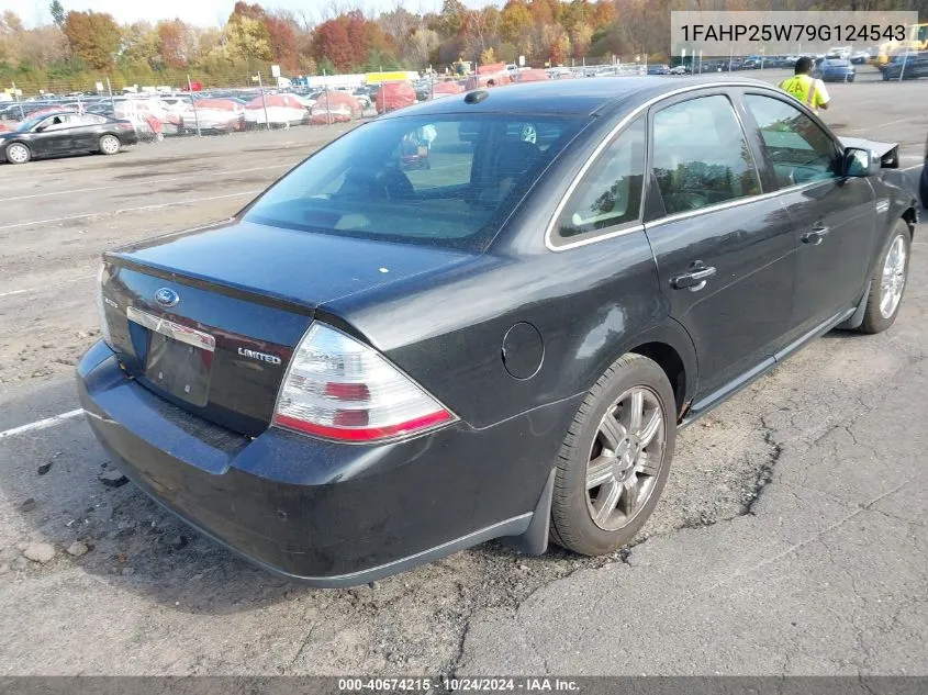 2009 Ford Taurus Limited VIN: 1FAHP25W79G124543 Lot: 40674215