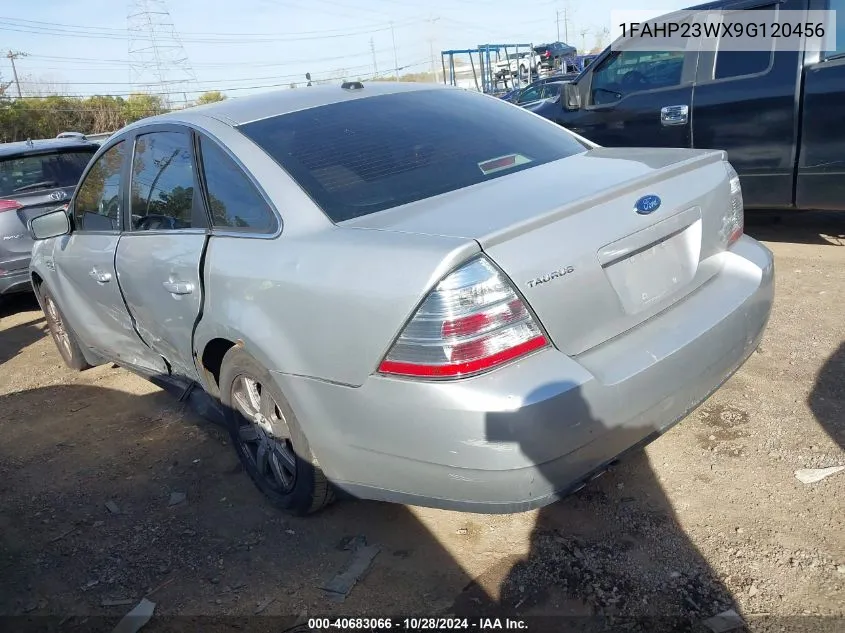 2009 Ford Taurus Se VIN: 1FAHP23WX9G120456 Lot: 40683066