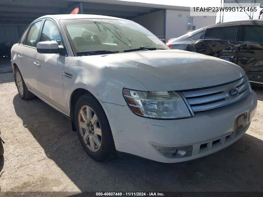 2009 Ford Taurus Se VIN: 1FAHP23W59G121465 Lot: 40807449