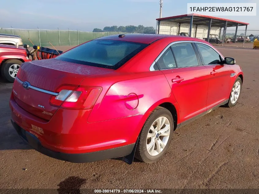 2010 Ford Taurus Sel VIN: 1FAHP2EW8AG121767 Lot: 39814779