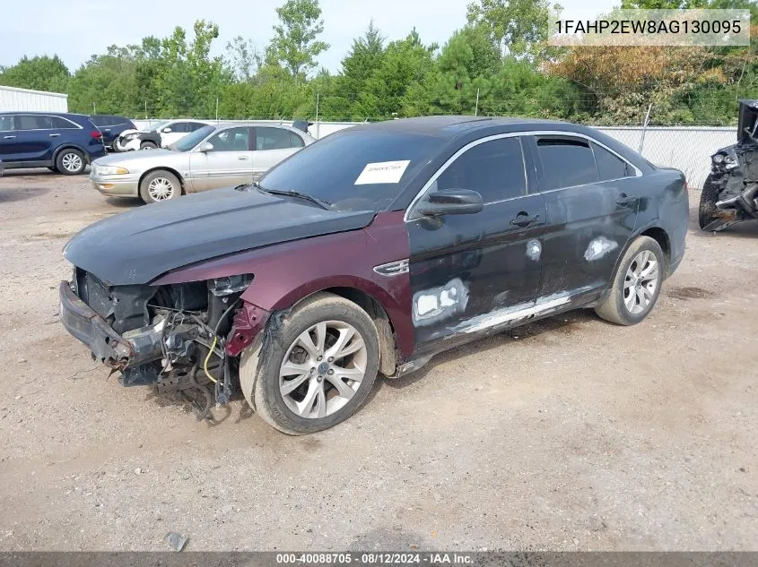 2010 Ford Taurus Sel VIN: 1FAHP2EW8AG130095 Lot: 40088705