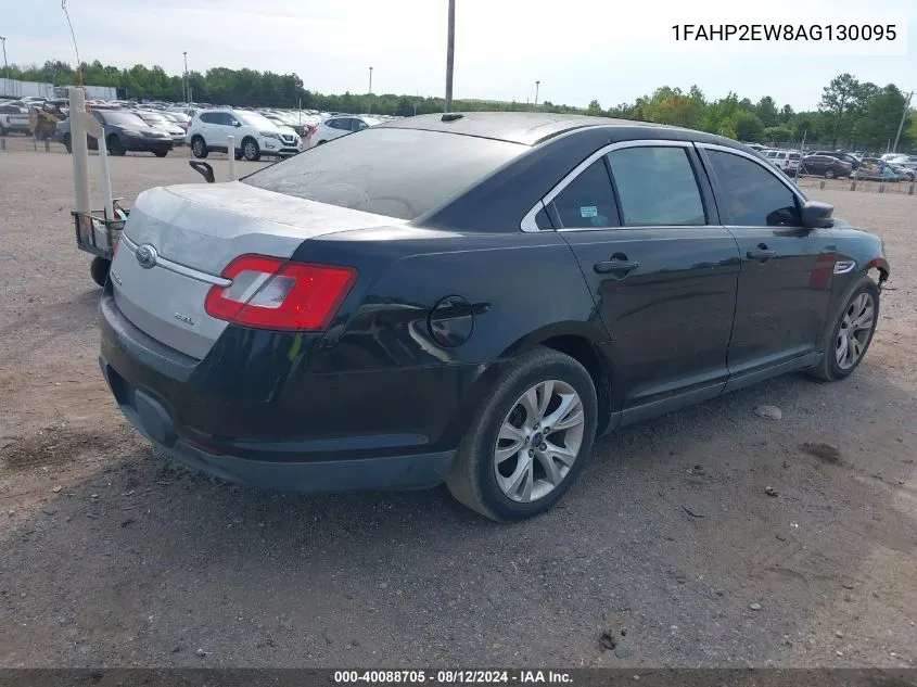 1FAHP2EW8AG130095 2010 Ford Taurus Sel