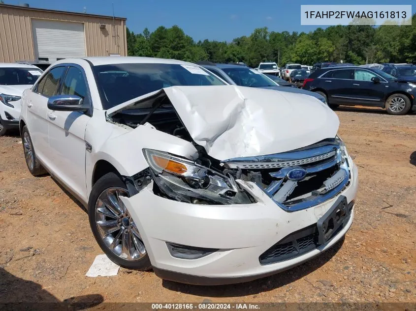 2010 Ford Taurus Limited VIN: 1FAHP2FW4AG161813 Lot: 40128165