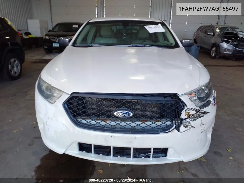 2010 Ford Taurus Limited VIN: 1FAHP2FW7AG165497 Lot: 40220720