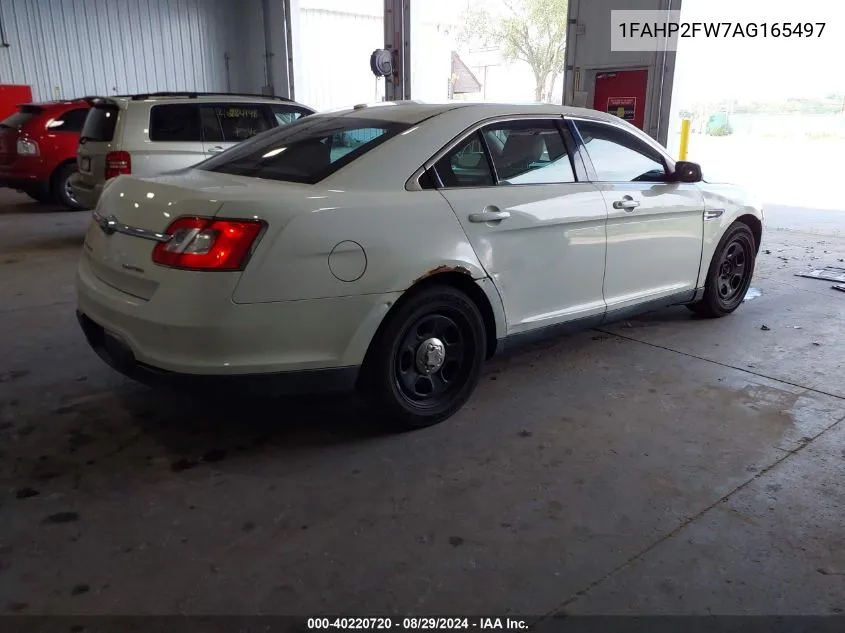 2010 Ford Taurus Limited VIN: 1FAHP2FW7AG165497 Lot: 40220720