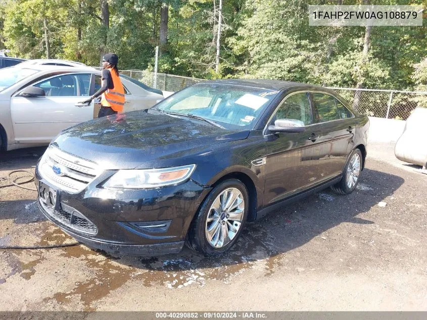 2010 Ford Taurus Limited VIN: 1FAHP2FW0AG108879 Lot: 40290852