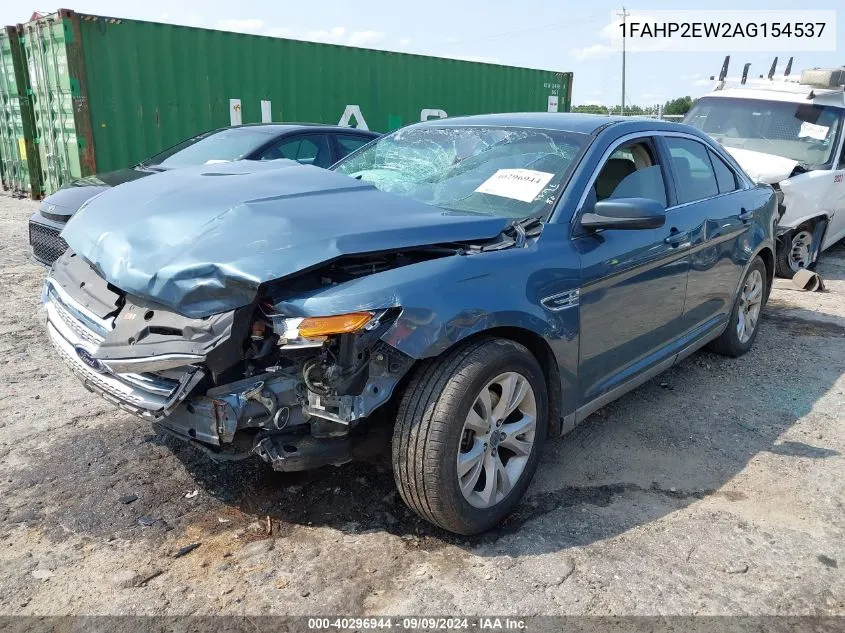 2010 Ford Taurus Sel VIN: 1FAHP2EW2AG154537 Lot: 40296944