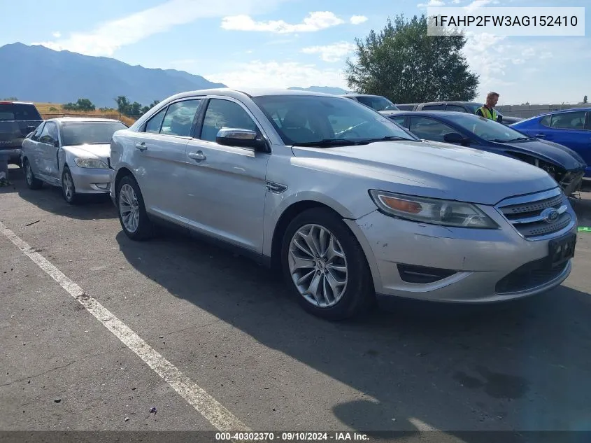 2010 Ford Taurus Limited VIN: 1FAHP2FW3AG152410 Lot: 40302370