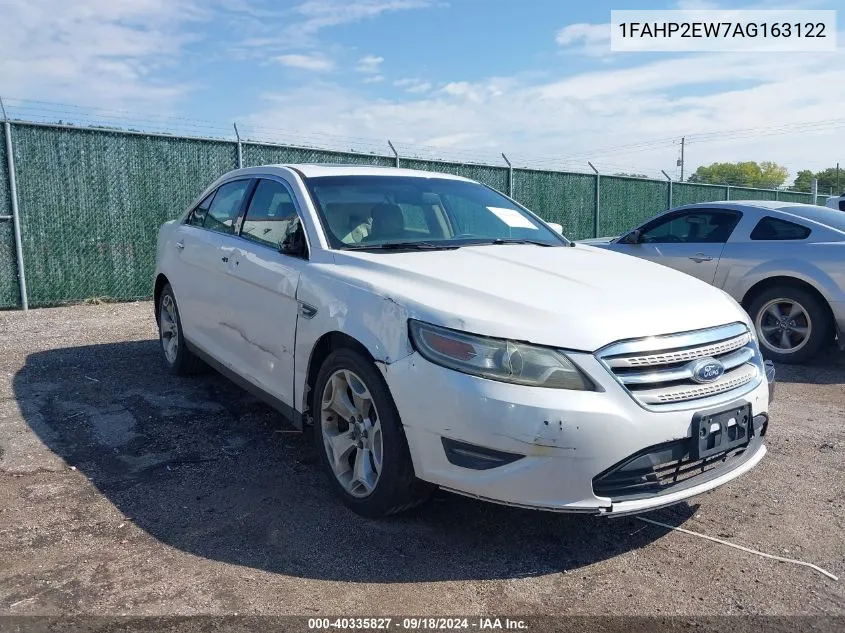 2010 Ford Taurus Sel VIN: 1FAHP2EW7AG163122 Lot: 40335827