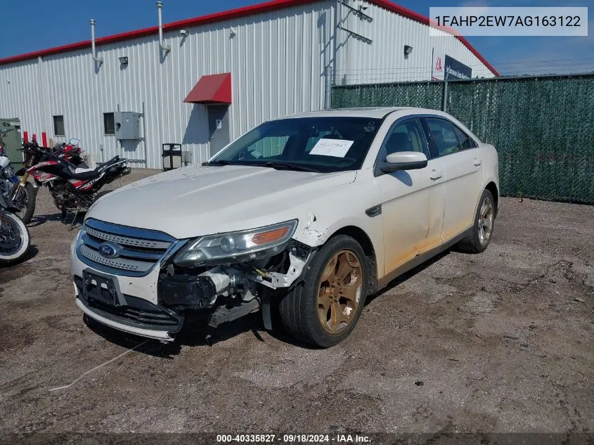 2010 Ford Taurus Sel VIN: 1FAHP2EW7AG163122 Lot: 40335827