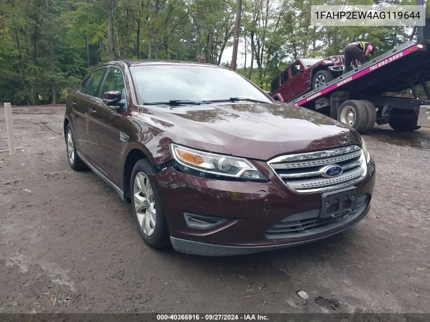 2010 Ford Taurus Sel VIN: 1FAHP2EW4AG119644 Lot: 40366916