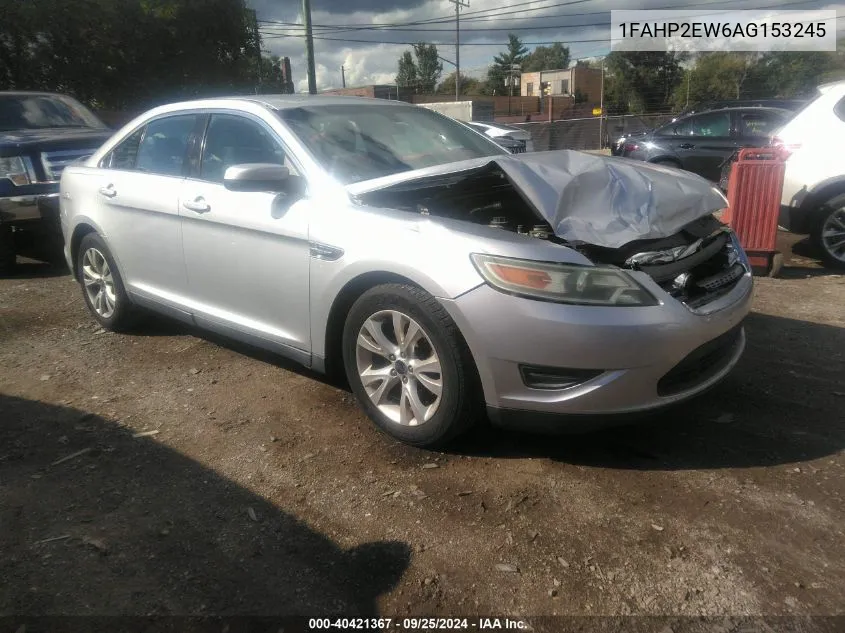 2010 Ford Taurus Sel VIN: 1FAHP2EW6AG153245 Lot: 40421367