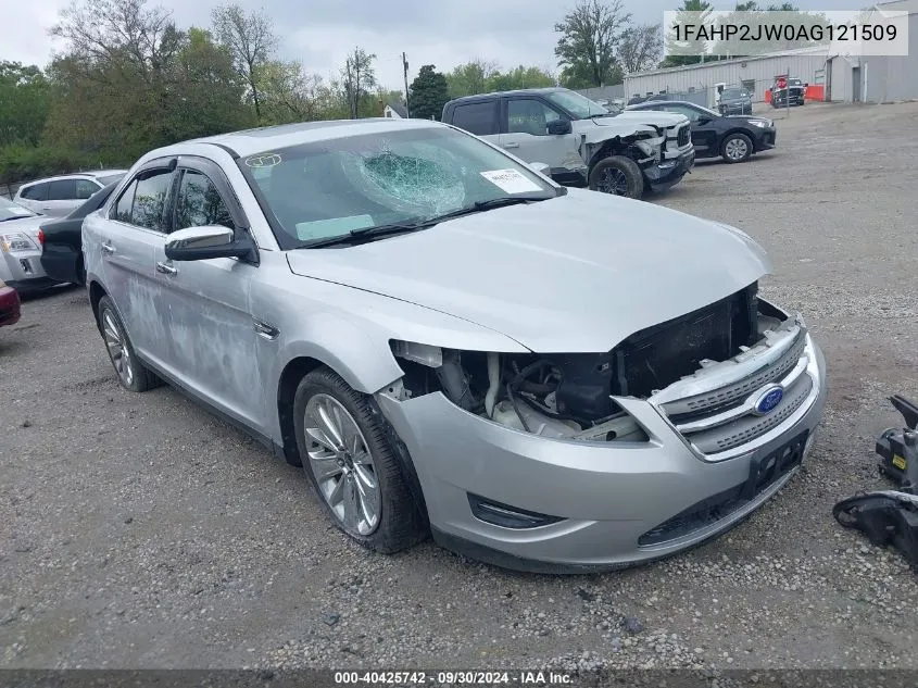 1FAHP2JW0AG121509 2010 Ford Taurus Limited