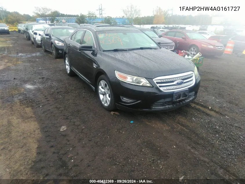 2010 Ford Taurus Sel VIN: 1FAHP2HW4AG161727 Lot: 40432369