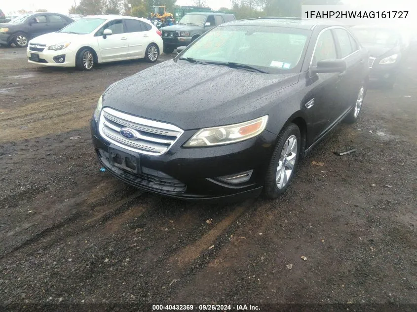 2010 Ford Taurus Sel VIN: 1FAHP2HW4AG161727 Lot: 40432369