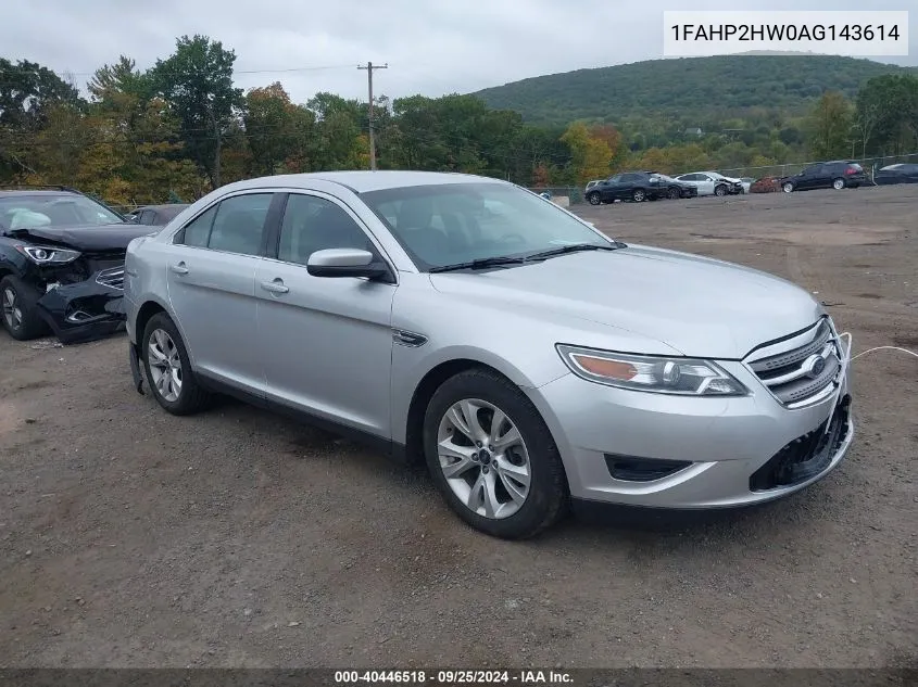 1FAHP2HW0AG143614 2010 Ford Taurus Sel