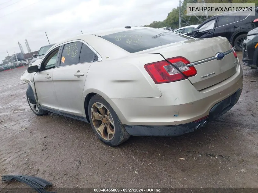 2010 Ford Taurus Sel VIN: 1FAHP2EWXAG162739 Lot: 40455869