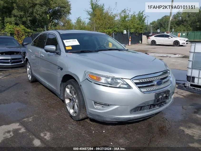 2010 Ford Taurus Sho VIN: 1FAHP2KT9AG101151 Lot: 40457294