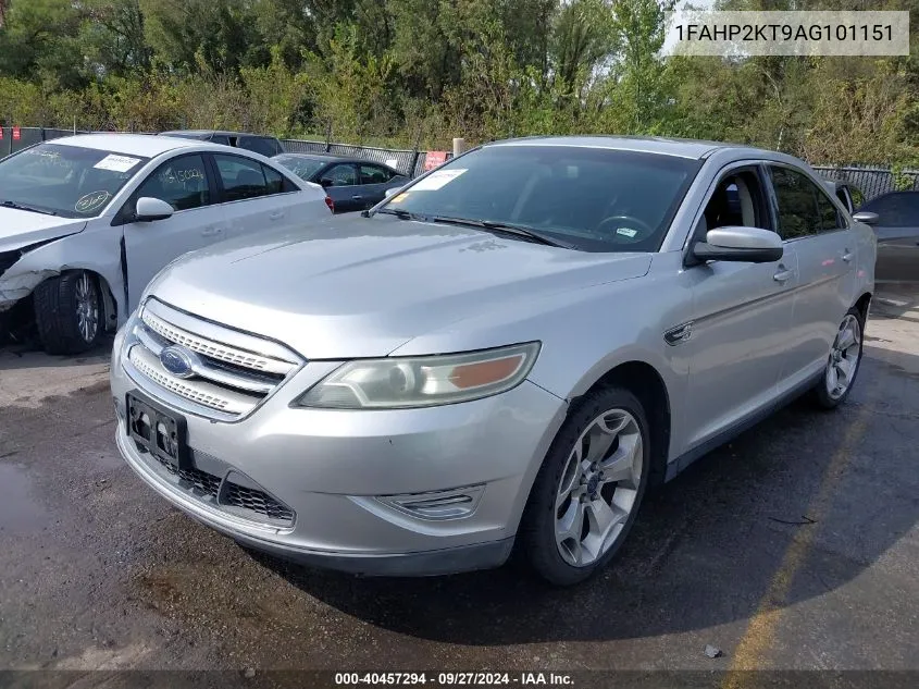 1FAHP2KT9AG101151 2010 Ford Taurus Sho