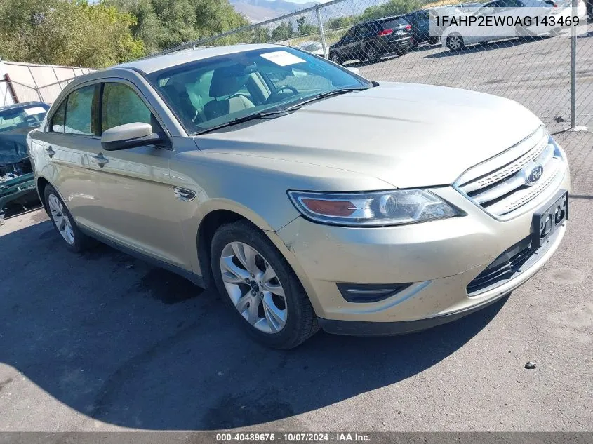 2010 Ford Taurus Sel VIN: 1FAHP2EW0AG143469 Lot: 40489675