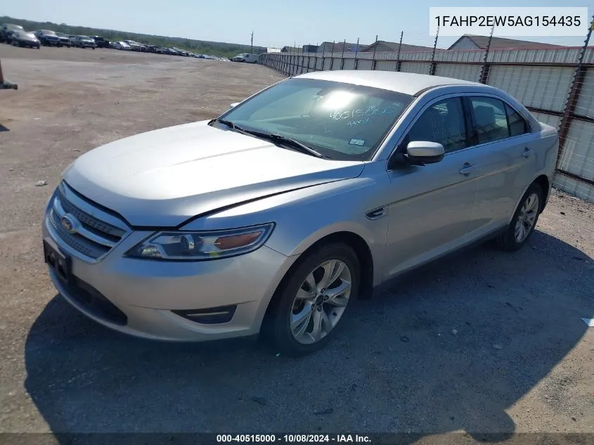 2010 Ford Taurus Sel VIN: 1FAHP2EW5AG154435 Lot: 40515000