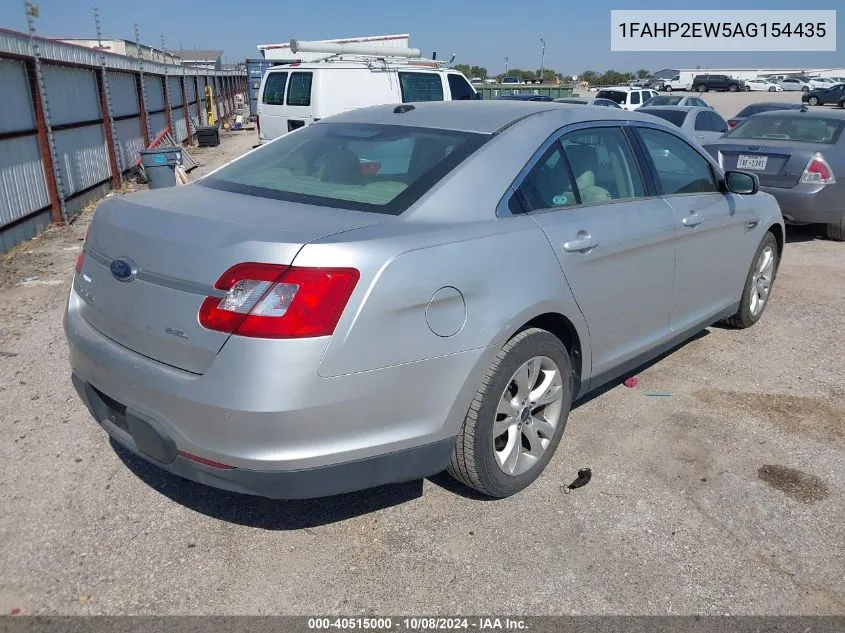 2010 Ford Taurus Sel VIN: 1FAHP2EW5AG154435 Lot: 40515000