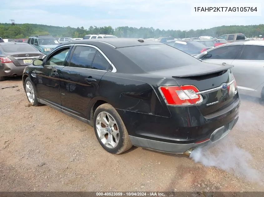 1FAHP2KT7AG105764 2010 Ford Taurus Sho