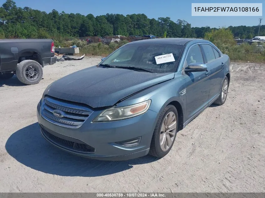 2010 Ford Taurus Limited VIN: 1FAHP2FW7AG108166 Lot: 40530759