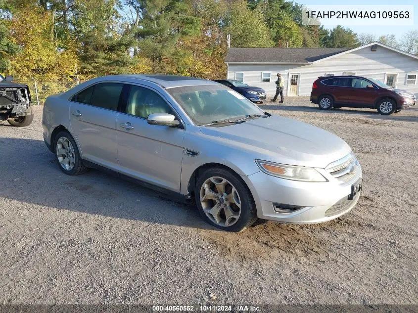 2010 Ford Taurus Sel VIN: 1FAHP2HW4AG109563 Lot: 40560552