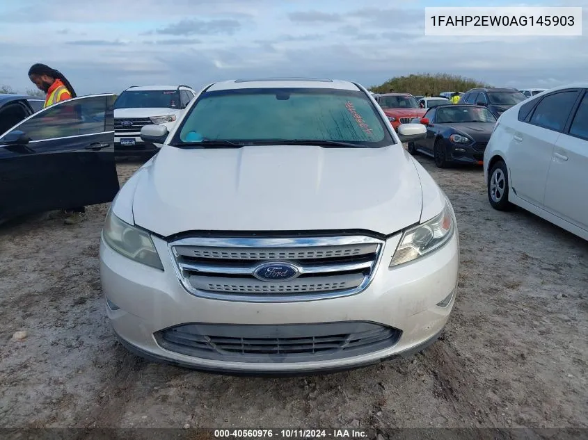 2010 Ford Taurus Sel VIN: 1FAHP2EW0AG145903 Lot: 40560976