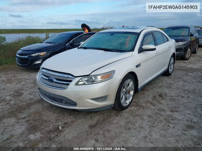 2010 Ford Taurus Sel VIN: 1FAHP2EW0AG145903 Lot: 40560976