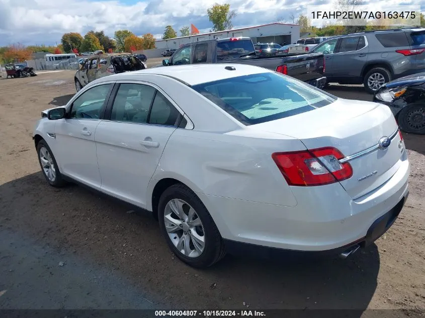 2010 Ford Taurus Sel VIN: 1FAHP2EW7AG163475 Lot: 40604807