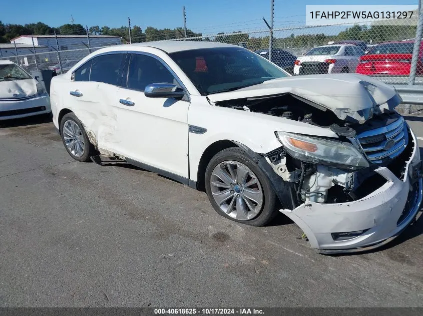 2010 Ford Taurus Limited VIN: 1FAHP2FW5AG131297 Lot: 40618625