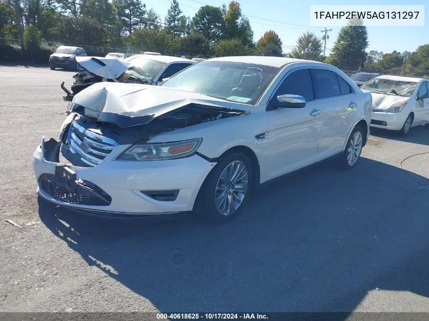 2010 Ford Taurus Limited VIN: 1FAHP2FW5AG131297 Lot: 40618625