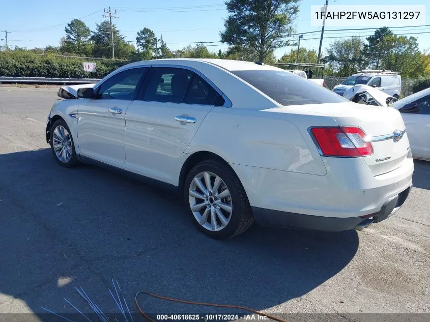 2010 Ford Taurus Limited VIN: 1FAHP2FW5AG131297 Lot: 40618625