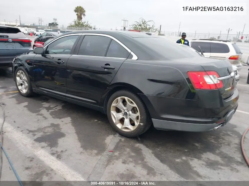 2010 Ford Taurus Sel VIN: 1FAHP2EW5AG163216 Lot: 40619591