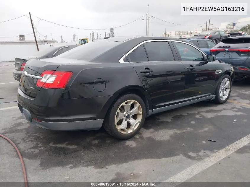 2010 Ford Taurus Sel VIN: 1FAHP2EW5AG163216 Lot: 40619591