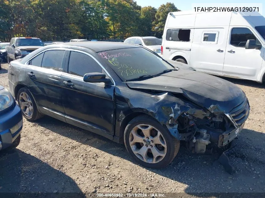 2010 Ford Taurus Sel VIN: 1FAHP2HW6AG129071 Lot: 40650982