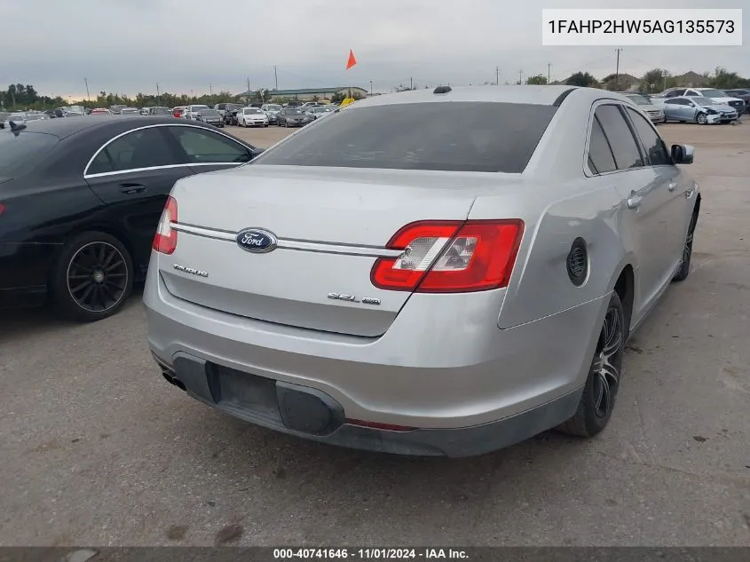 2010 Ford Taurus Sel VIN: 1FAHP2HW5AG135573 Lot: 40741646