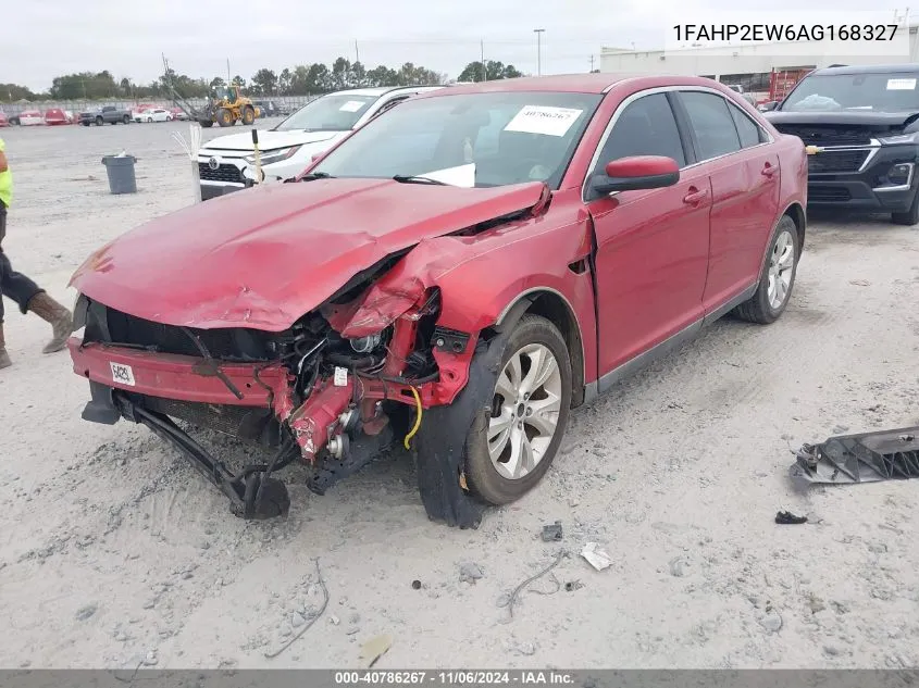 2010 Ford Taurus Sel VIN: 1FAHP2EW6AG168327 Lot: 40786267