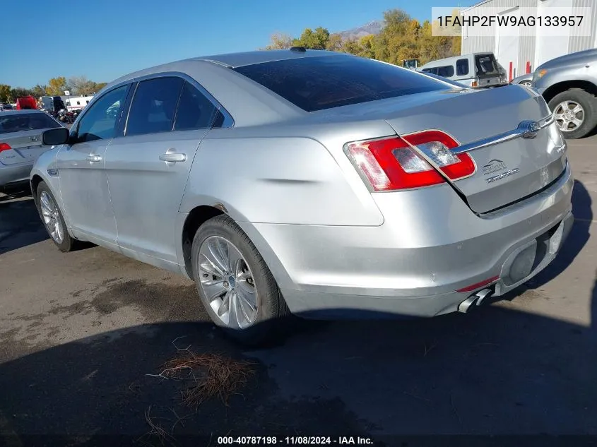 2010 Ford Taurus Limited VIN: 1FAHP2FW9AG133957 Lot: 40787198